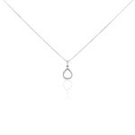Collier Germinal Argent Blanc Oxyde De Zirconium - Colliers avec pierres Femme | Marc Orian