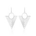 Boucles D'oreilles Pendantes Assala Argent Blanc - Pendantes Femme | Marc Orian