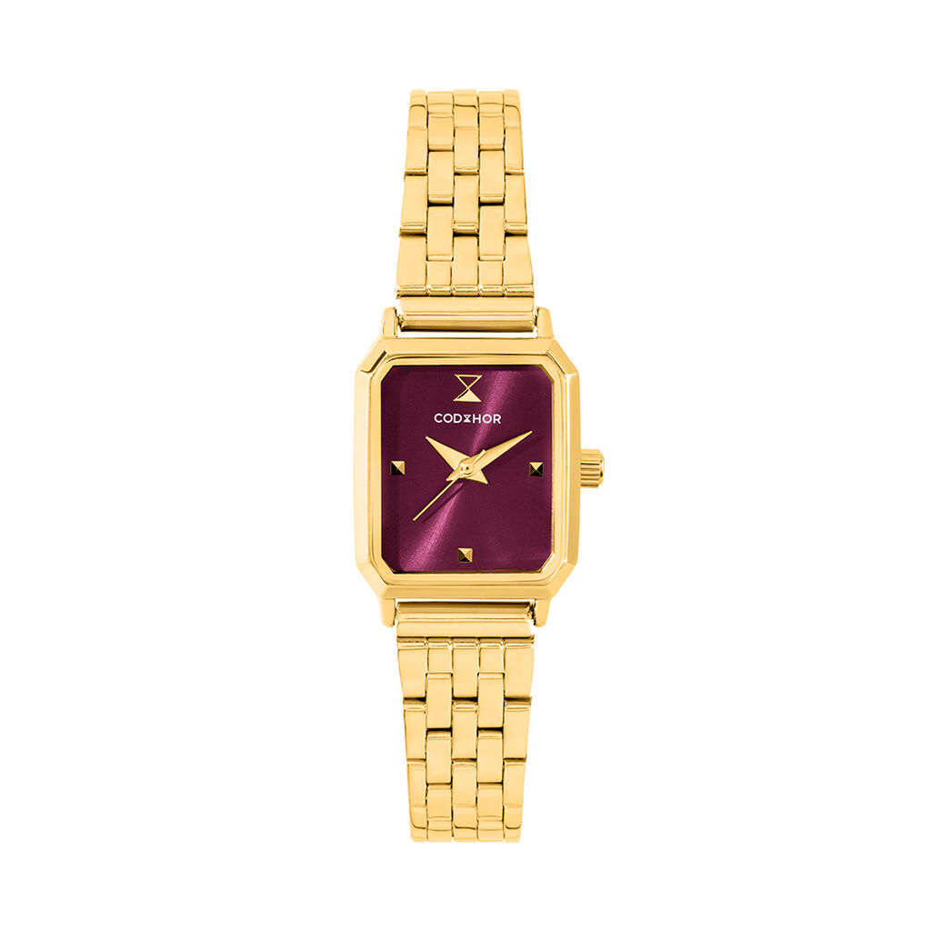 Montre Codhor Hortense Bordeaux - Montres &eacute;tanches Femme | Marc Orian
