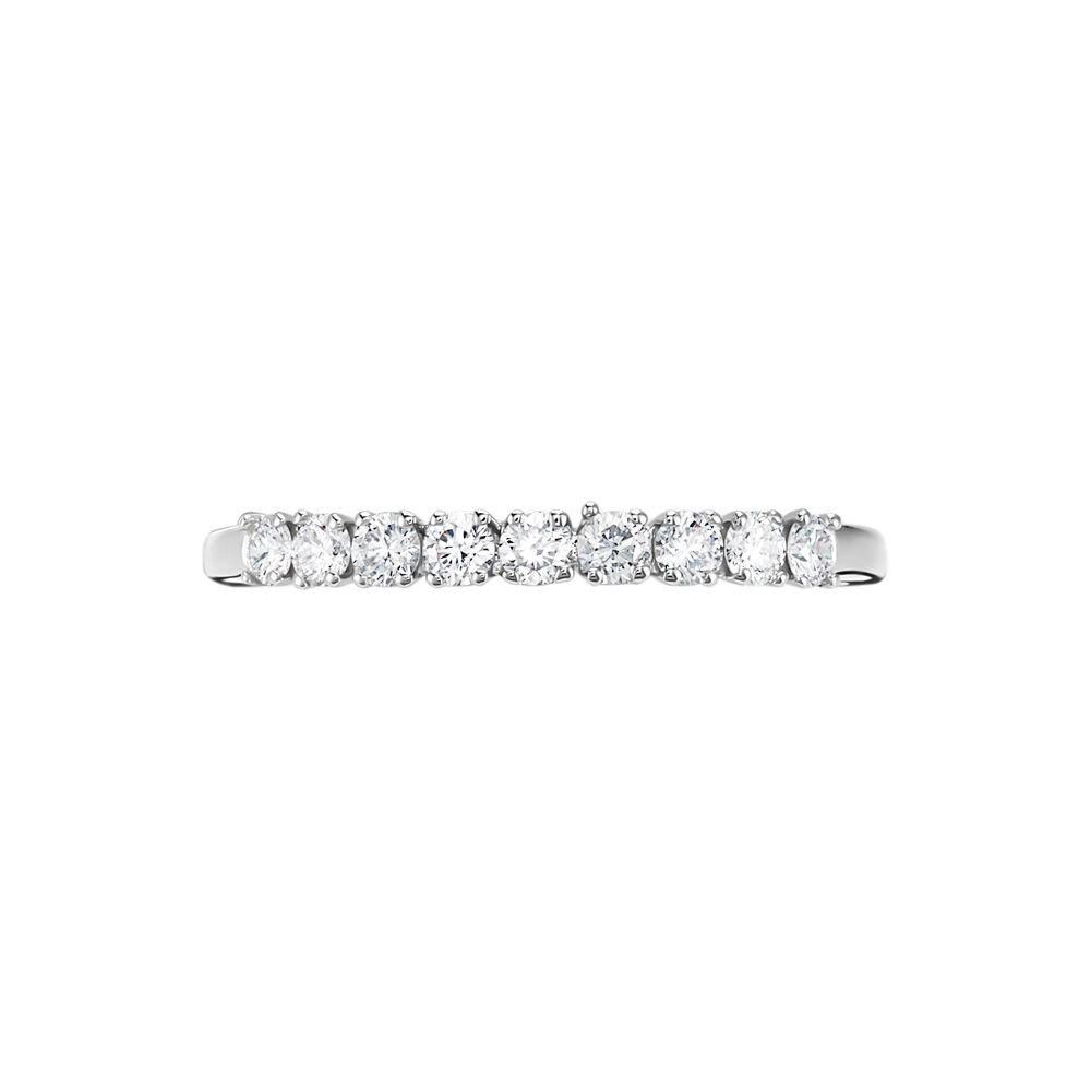 Bague Hera Or Blanc Diamant - Alliances avec pierres Femme | Marc Orian
