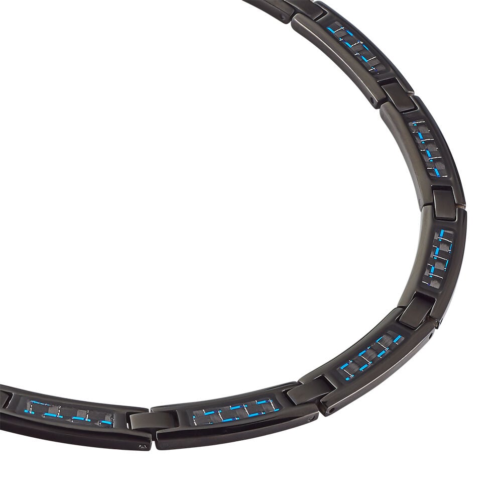 Collier Phebus Him Casual Acier Noir - Colliers Homme | Marc Orian