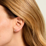 Boucles D'Oreilles Puces Susumu Argent Blanc Oxyde De Zirconium - Puces Femme | Marc Orian