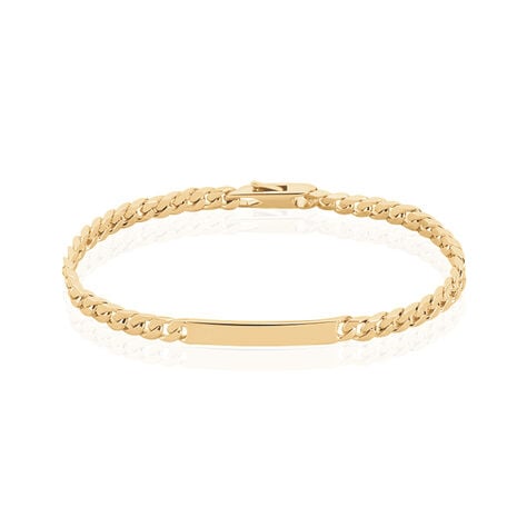 Bracelet Identité Clement Plaqué Or Jaune - Gourmettes Femme | Marc Orian