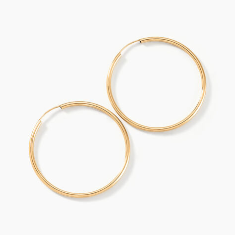 Cr&eacute;oles Valencina Or Jaune - Cr&eacute;oles Femme | Marc Orian