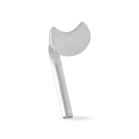 Piercing De Nez Renee-claude Or Blanc - Piercing Femme | Marc Orian