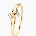 Bague Nelle Or Jaune Diamant - Bagues pierres précieuses Femme | Marc Orian