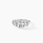 Bague Edna Argent Blanc Oxyde De Zirconium - Bagues avec pierre Femme | Marc Orian