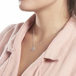 Collier Larrie Argent Oxyde De Zirconium - Colliers avec pierres Femme | Marc Orian