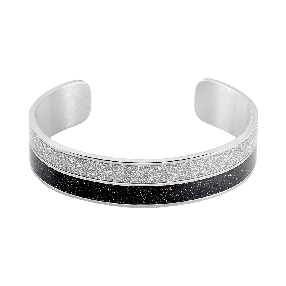 Bracelet Jonc Marie-adelaide Acier Blanc - Bracelets joncs Femme | Marc Orian