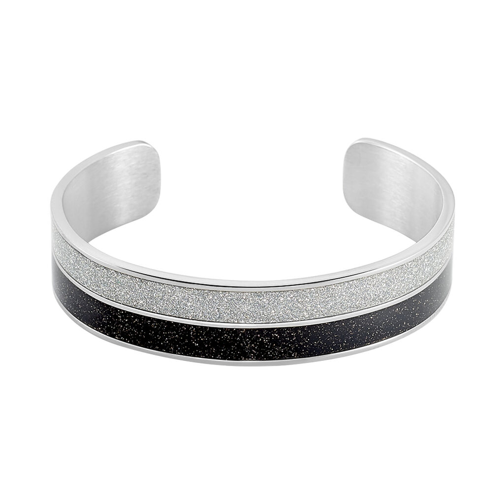 Bracelet Jonc Marie-adelaide Acier Blanc - Bracelets joncs Femme | Marc Orian