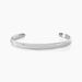 Bracelet Jonc Two Argent Blanc - Bracelets joncs Femme | Marc Orian