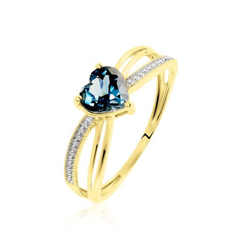Bague Real Or Jaune Topaze - Bagues pierres fines Femme | Marc Orian