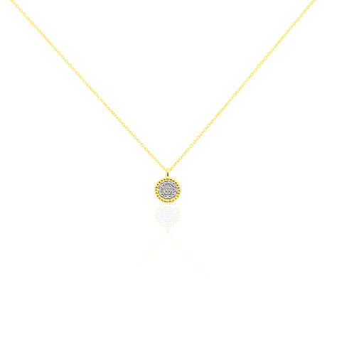 Collier Vaina Or Jaune Diamant - Colliers avec pierres Femme | Marc Orian