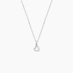 Pendentif Or Blanc Oxyde - Pendentifs Femme | Marc Orian