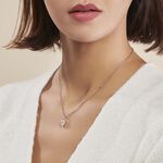 Collier Calvi Argent Blanc Oxyde De Zirconium - Colliers avec pierres Femme | Marc Orian