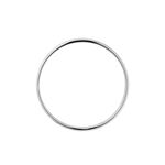 Alliance Isidorius Ruban Bombe Or Blanc - Alliances personnalis&eacute;es Famille | Marc Orian