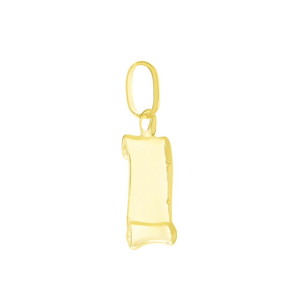 Pendentif Lamie Zodiaque Parchemin Or Jaune - Bijoux personnalisés Famille | Marc Orian