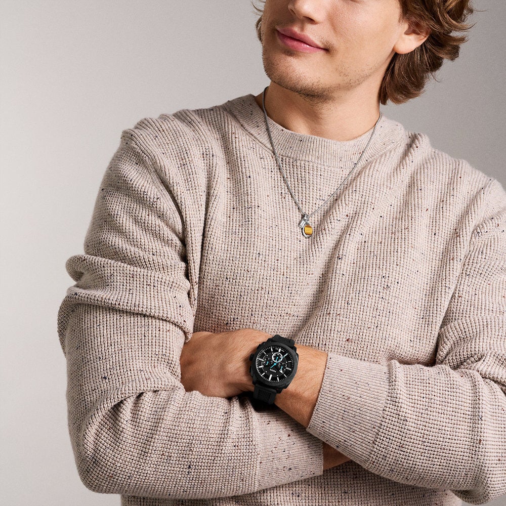 Montre Fossil Machine Noir - Montres étanches Homme | Marc Orian