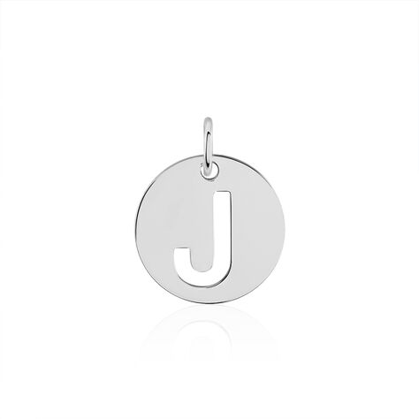 Pendentif Elio J Argent Blanc - Pendentifs Famille | Marc Orian