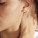 Boucles D'oreilles Puces Siera Or Jaune Perle De Culture - Puces Femme | Marc Orian