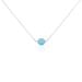 Collier Graziana Argent Blanc Turquoise - Colliers avec pierres Femme | Marc Orian