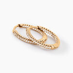 Cr&eacute;oles Karolina Rondes Plaqu&eacute; Or Jaune Oxyde De Zirconium - Cr&eacute;oles Femme | Marc Orian