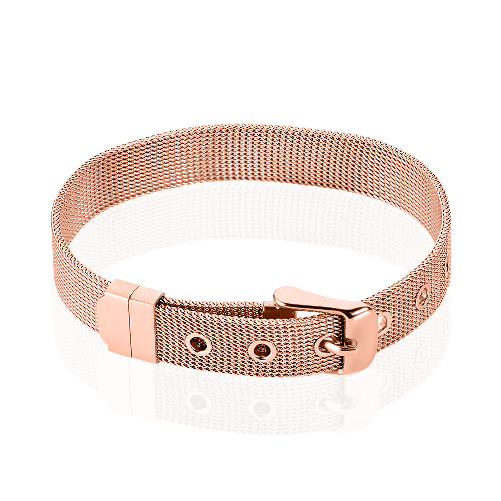 Bracelet Gideon Acier Rose - FIBFRW02900 • Marc Orian | Bijouterie en ligne