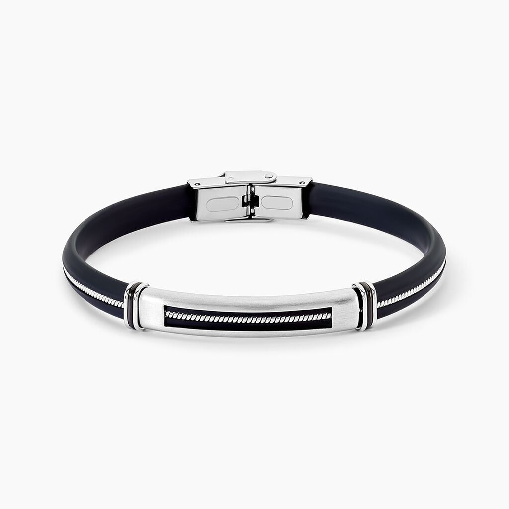 Bracelet Ellis Acier Blanc - Bracelets cha&icirc;nes Homme | Marc Orian