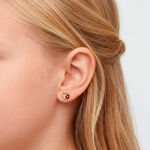 Boucles D'oreilles Puces Or Jaune Syringa Smalto - Puces Enfant | Marc Orian