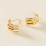 Cr&eacute;oles Savania Or Jaune - Cr&eacute;oles Femme | Marc Orian