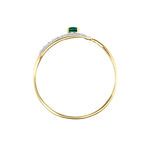 Bague Or Jaune Karmele Emeraude - Bagues vintage Femme | Marc Orian