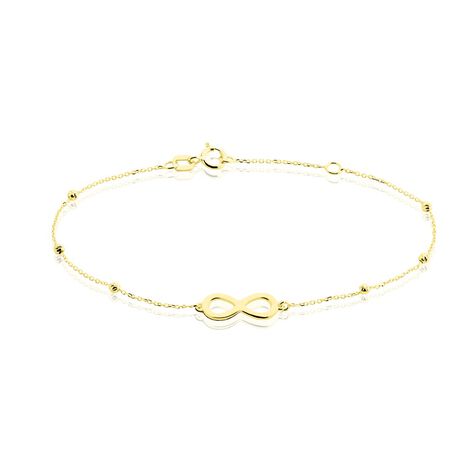 Bracelet Mimy Infini Boules Or Jaune - Bracelets chaînes Femme | Marc Orian