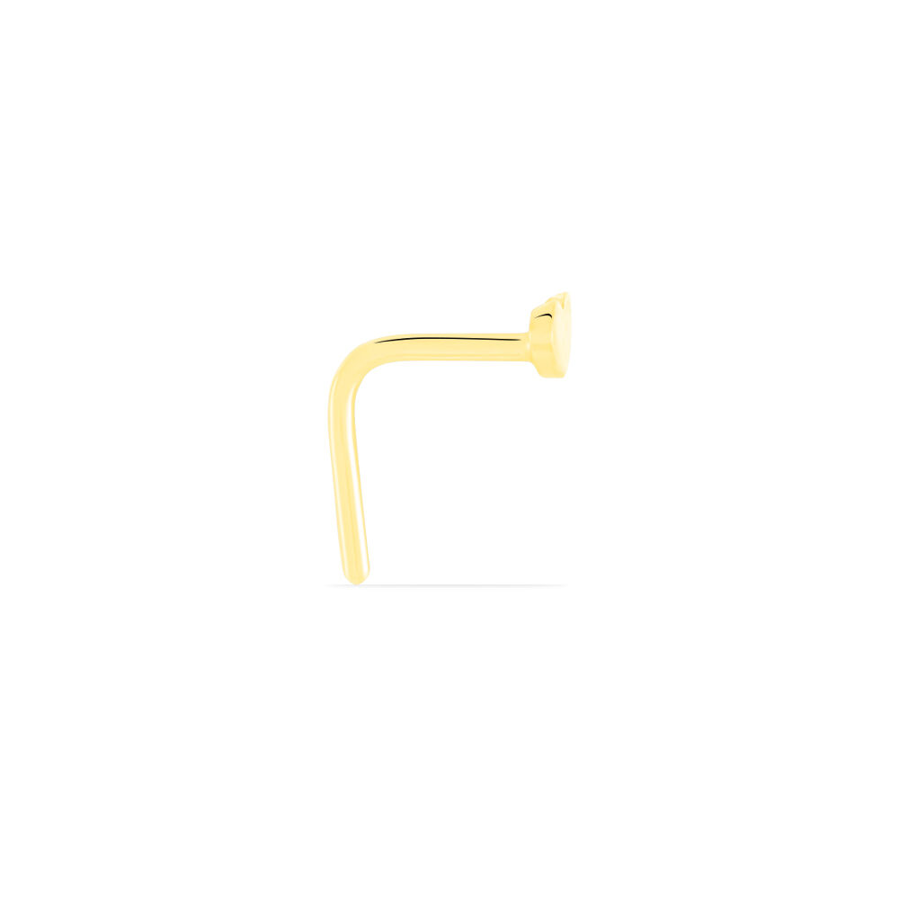 Piercing De Nez Deodate Coeur Or Jaune - Piercing Nez Femme | Marc Orian