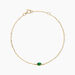 Bracelet Opeyemi Or Jaune Emeraude Diamant - Bracelets chaînes Femme | Marc Orian