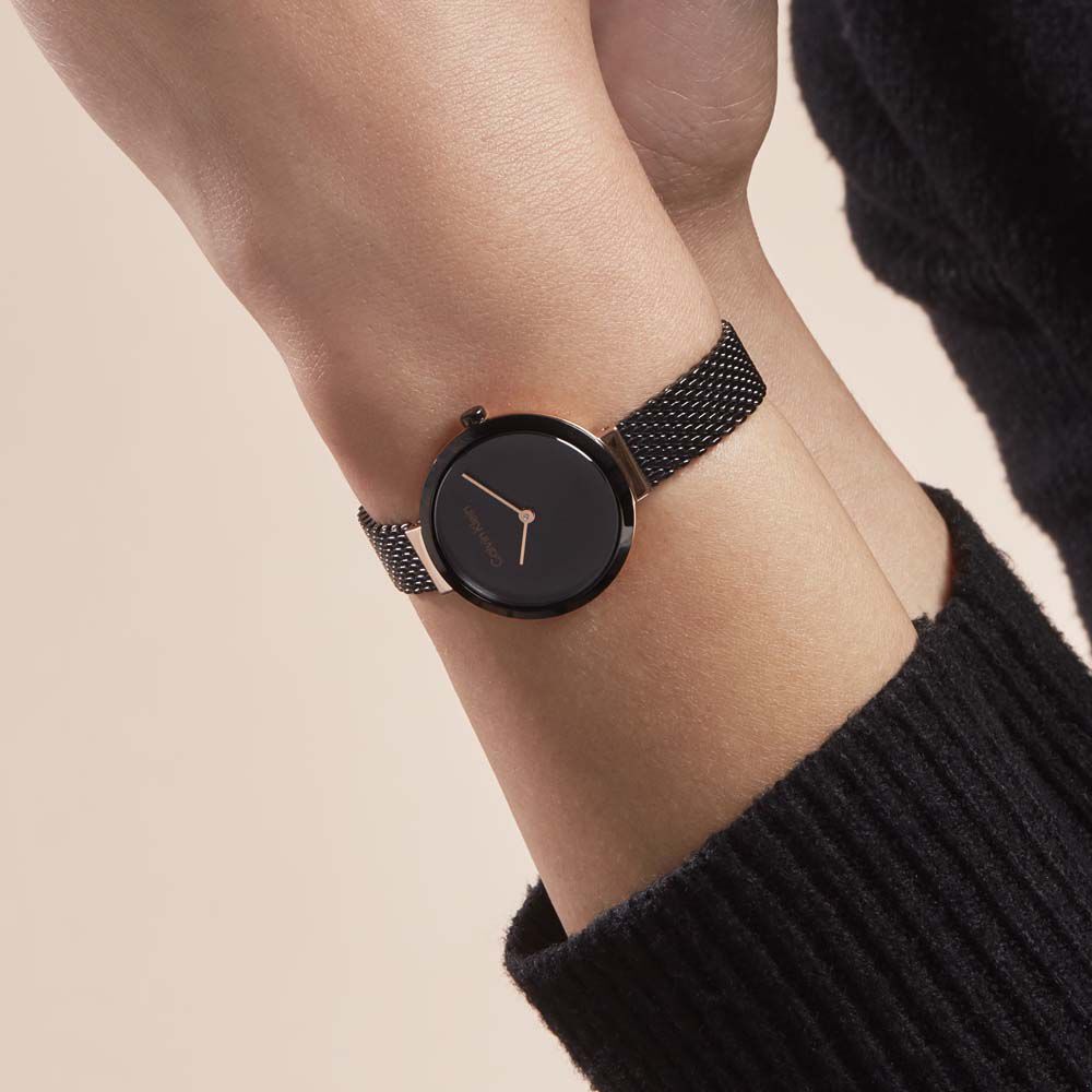 Montre Calvin Klein Minimalistic T Bar Noir - Montres classiques Femme | Marc Orian