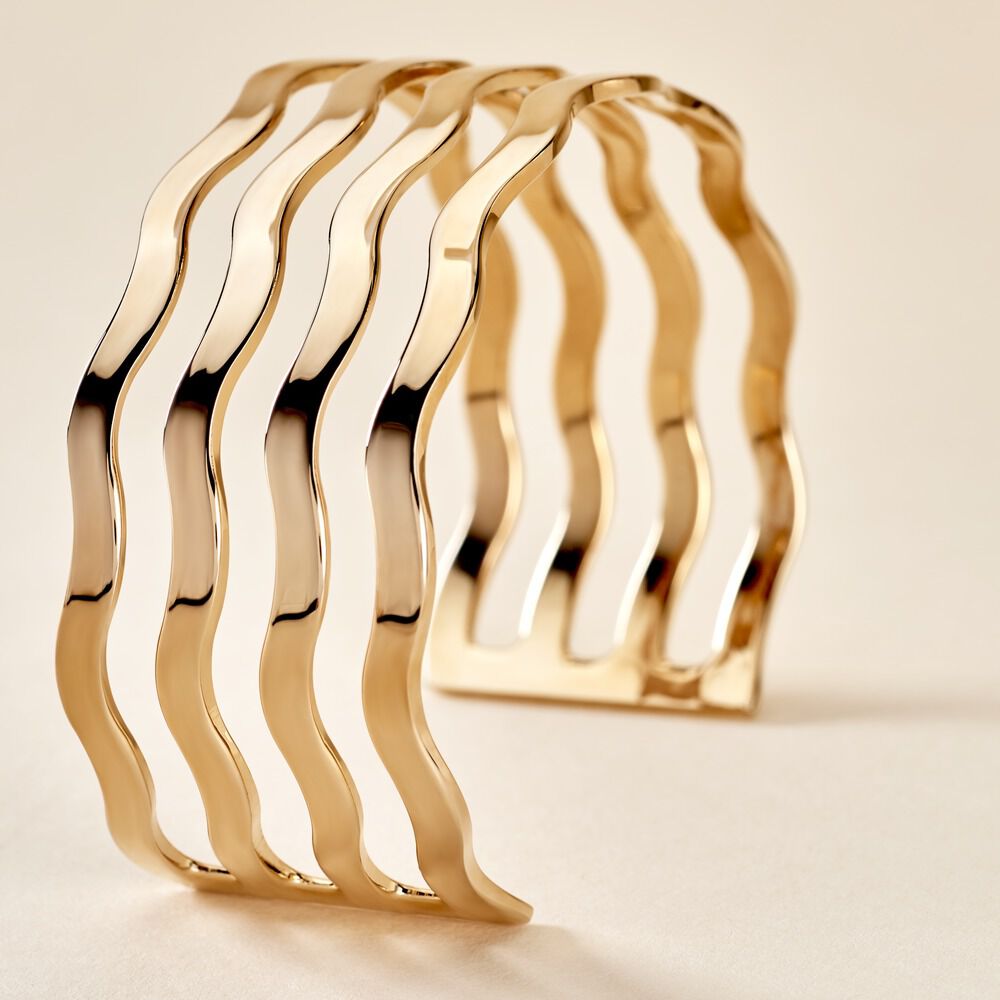 Bracelet Jonc Sidwellae Plaqué Or Jaune - Bracelets Femme | Marc Orian