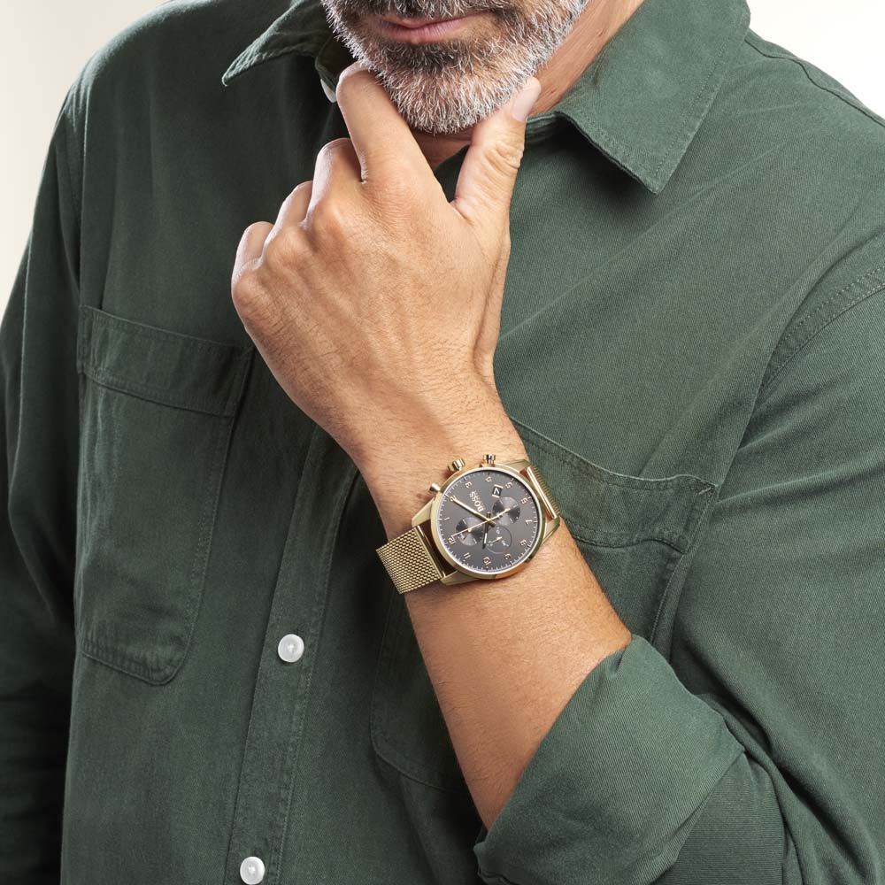 Montre Boss Skymaster Noir - Montres étanches Homme | Marc Orian
