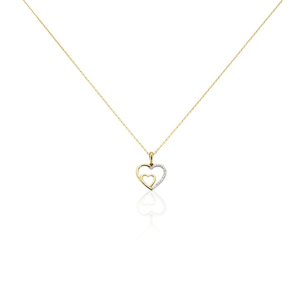 Collier Abena Or Jaune Diamant - Colliers avec pierres Femme | Marc Orian