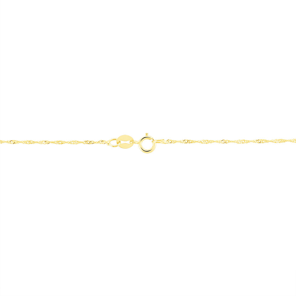 Chaîne Imanie Maille Singapour Or Jaune - Chaines Femme | Marc Orian