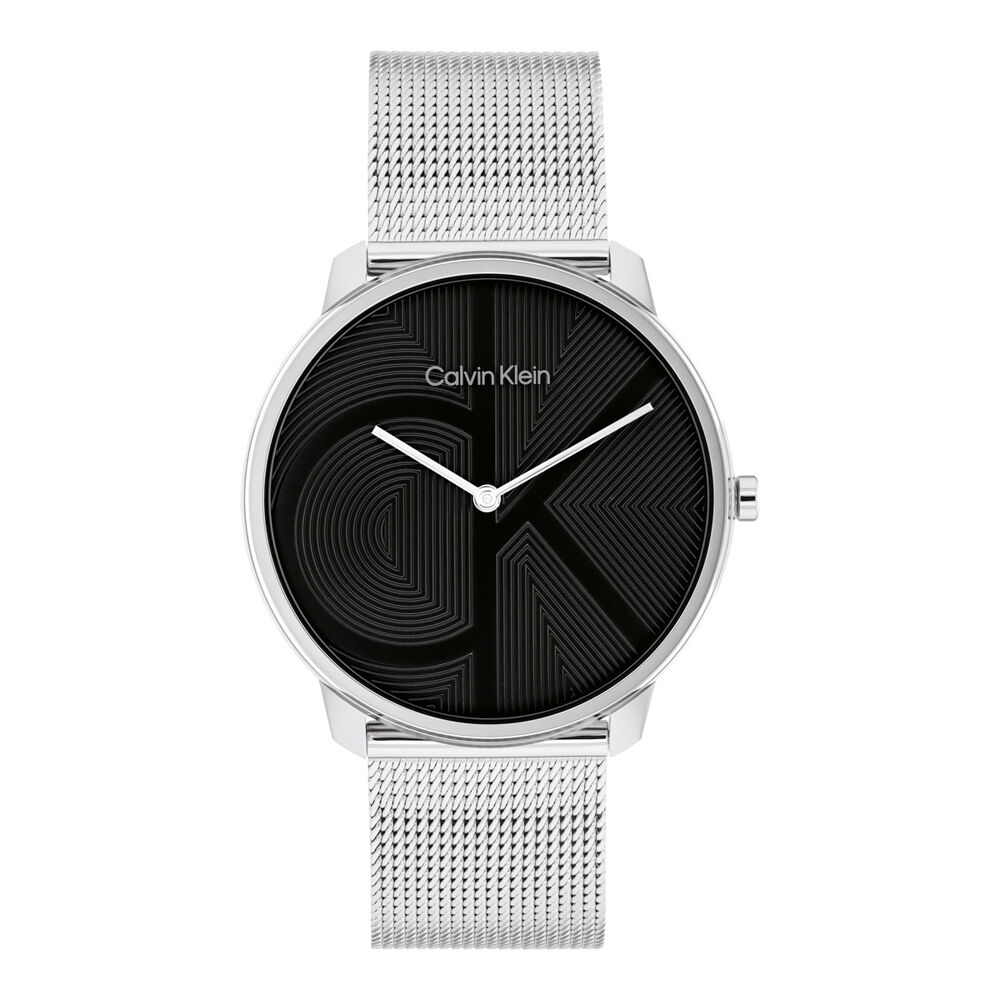 Montre Calvin Klein Iconic Noir - Montres &eacute;tanches Homme | Marc Orian