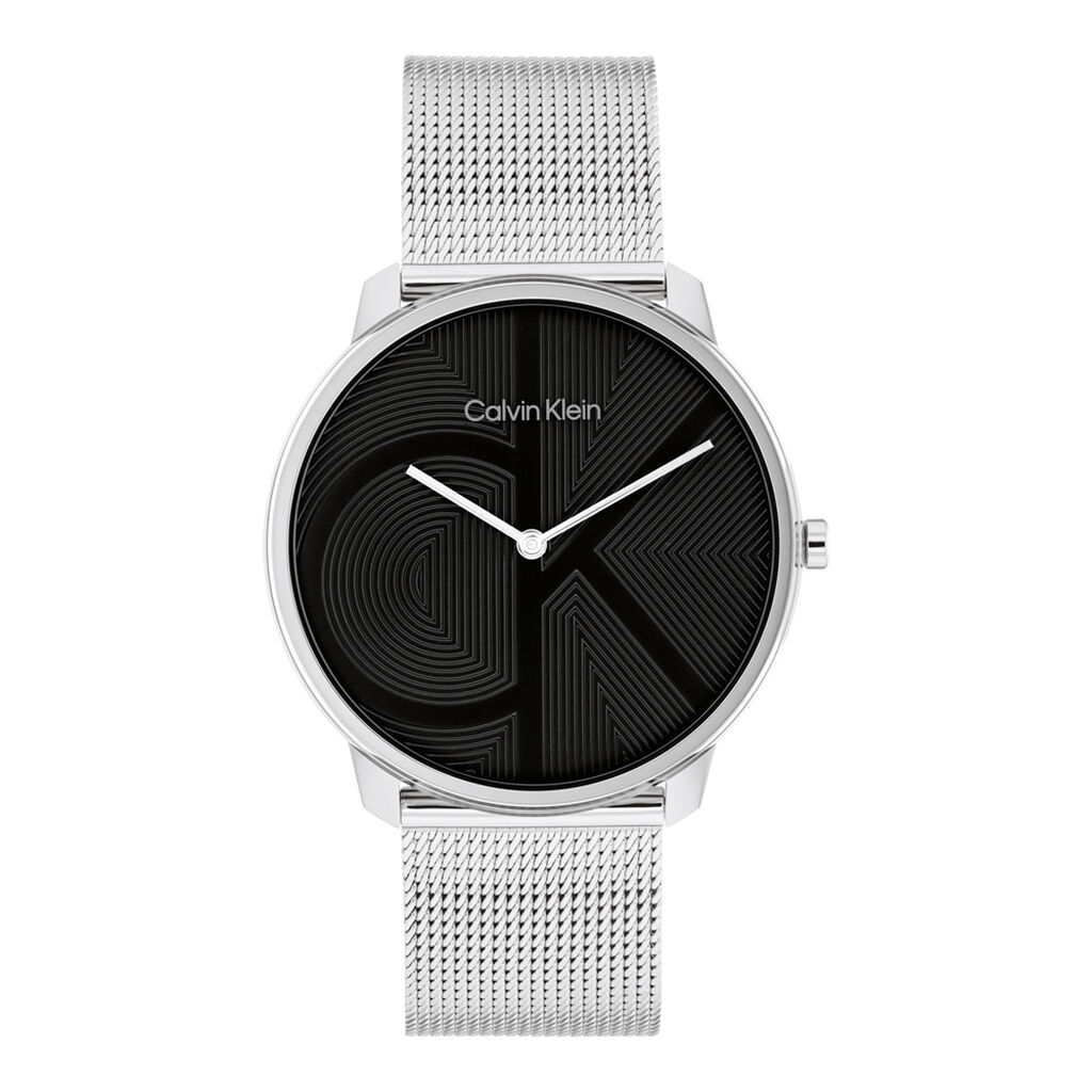 Montre Calvin Klein Iconic Noir - Montres &eacute;tanches Homme | Marc Orian