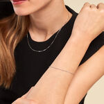 Bracelet Arletty Argent Blanc - Bracelets fantaisie Femme | Marc Orian