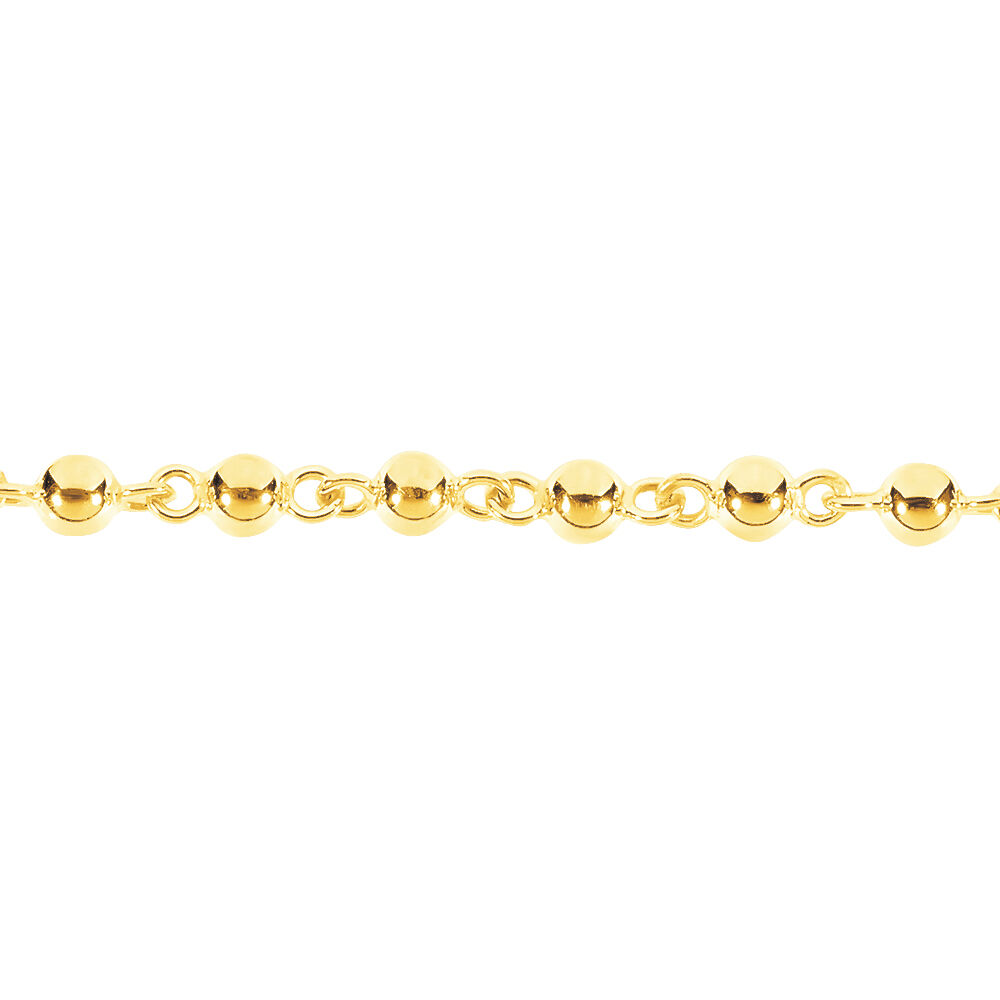 Bracelet Diona Maille Boule Or Jaune - Bracelets mailles Femme | Marc Orian