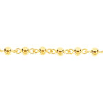 Bracelet Diona Maille Boule Or Jaune - Bracelets mailles Femme | Marc Orian
