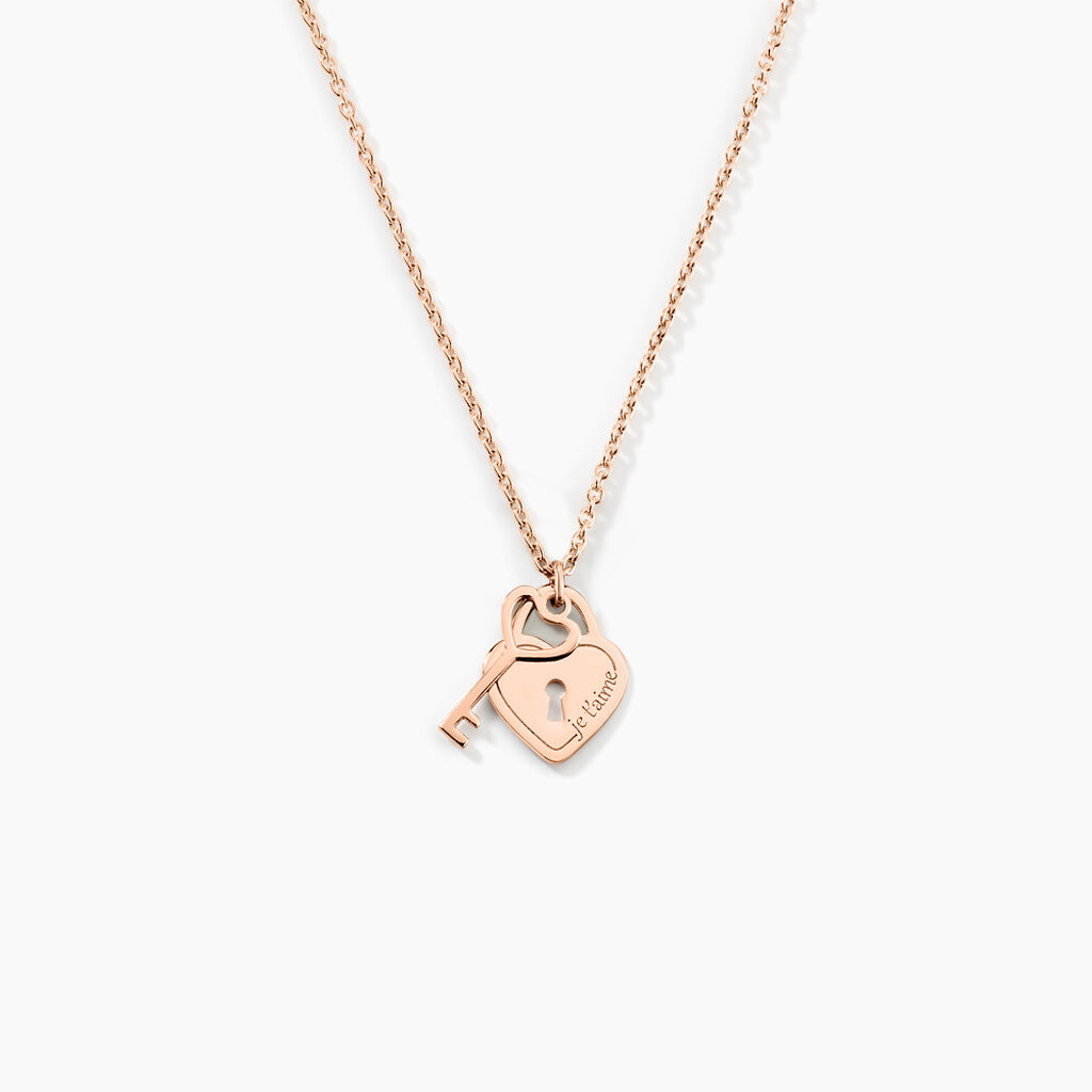 Collier Lyov Argent Rose - Colliers ete Femme | Marc Orian