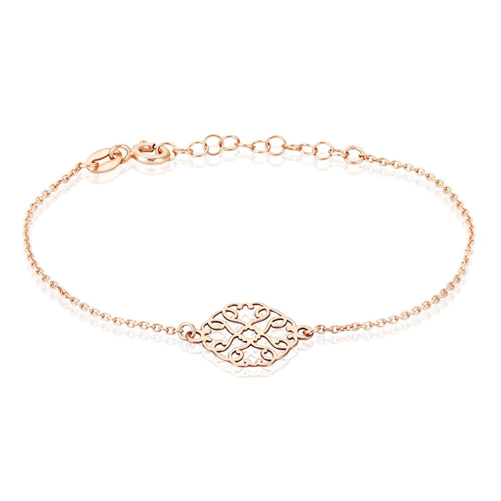 Bracelet Argent Rose Lev - Bracelets chaînes Femme | Marc Orian