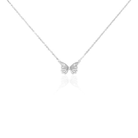 Collier Argent Blanc Liseron - Colliers fantaisie Femme | Marc Orian