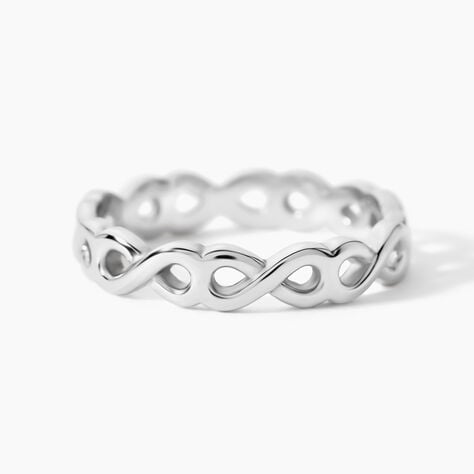 Bague Salma Argent Blanc - Bijoux fantaisie Femme | Marc Orian