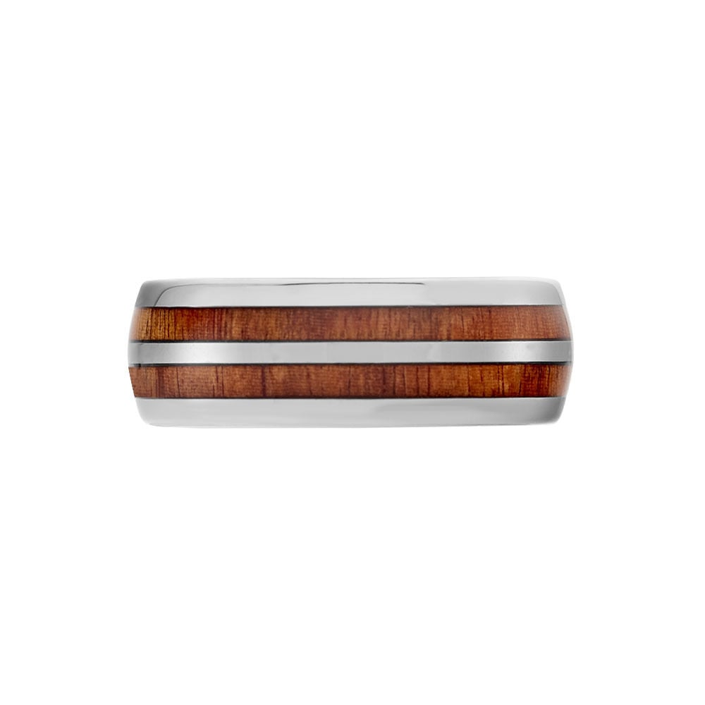 Bague Acier Blanc Ianis - Bagues grosses Homme | Marc Orian
