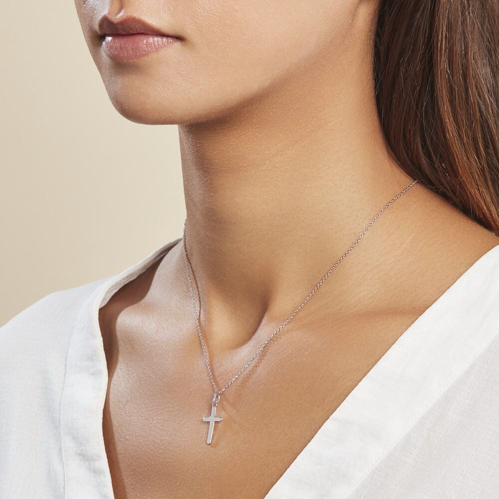 Pendentif Tifene Argent Blanc - Pendentifs Unisex | Marc Orian
